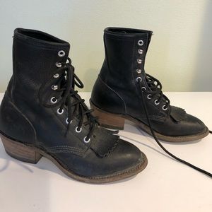 Women’s lace up boots